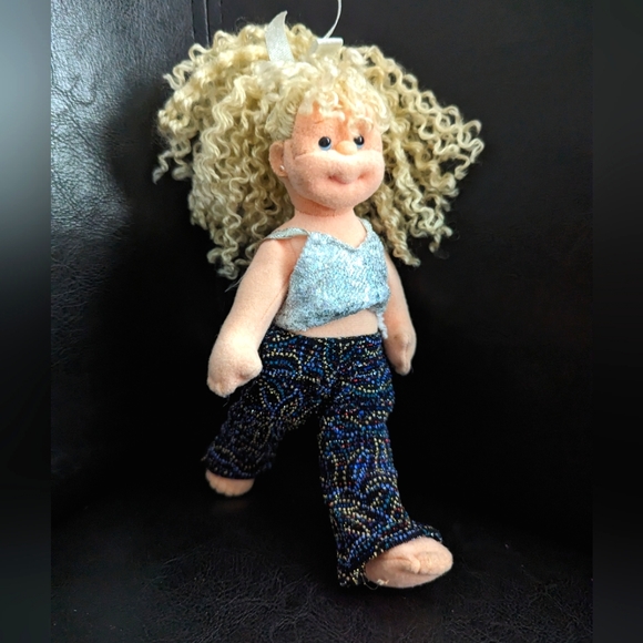 Ty Other - Classy Cassie, 8 inch Doll, The Teenie Beanie Boppers Collection, Ty Beanie Baby